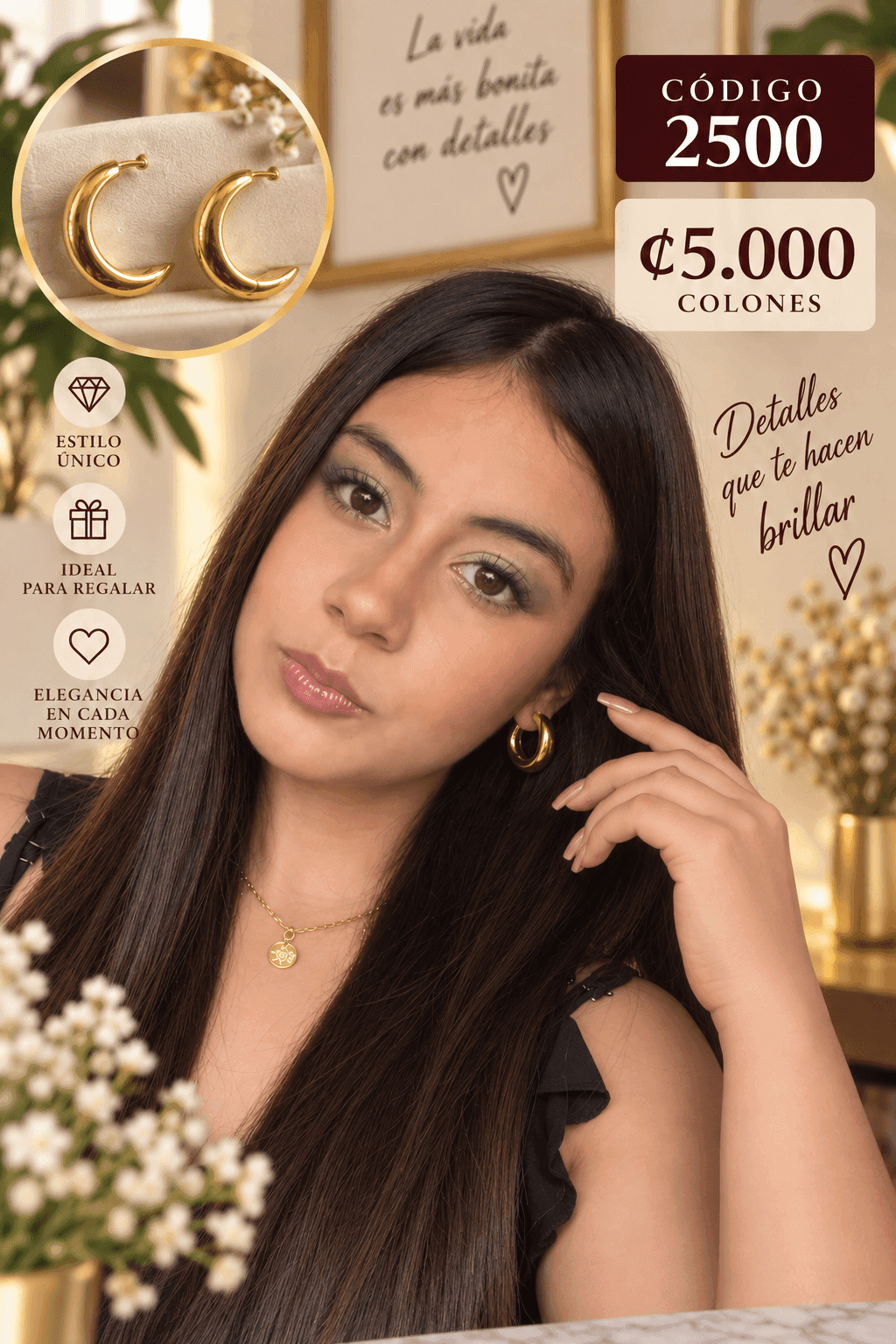 Argollas doradas