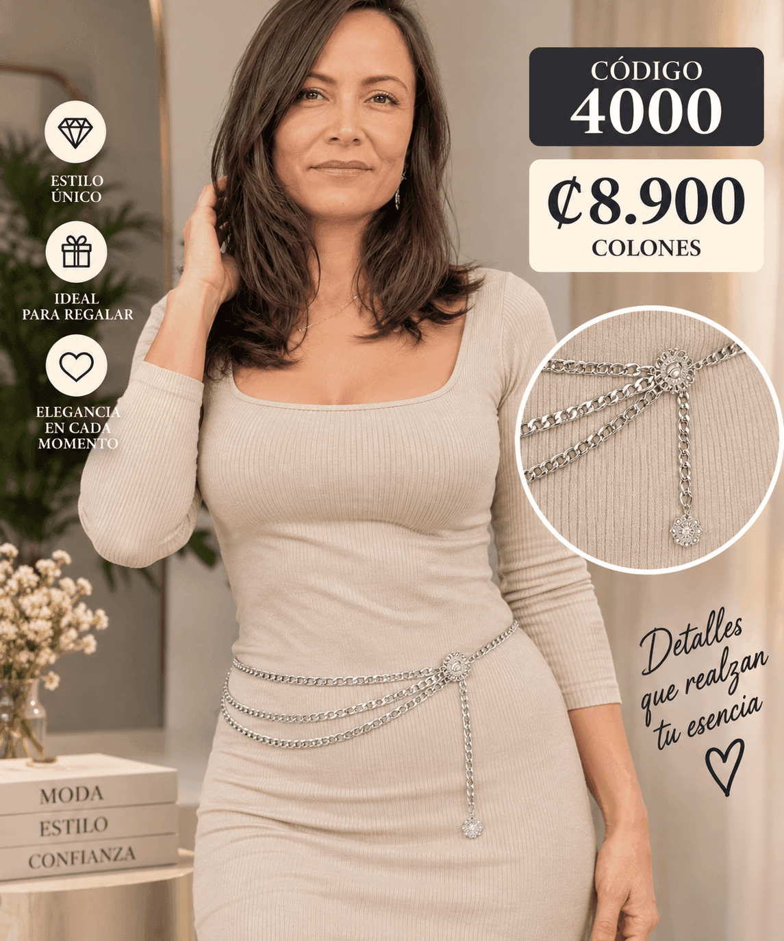 Cadena para la cintura4000