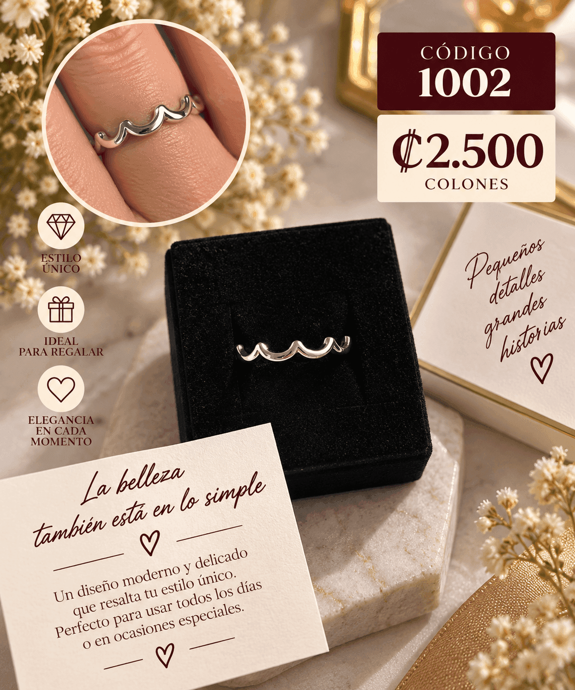 Anillo de acero 1002